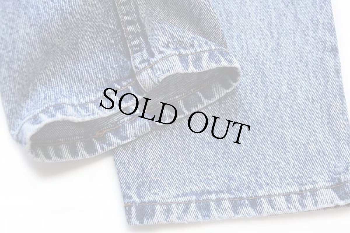 画像8: 80s USA製 Levi'sリーバイス 550 ケミカルウォッシュ デニムパンツ w32 L32★アシッド (8)