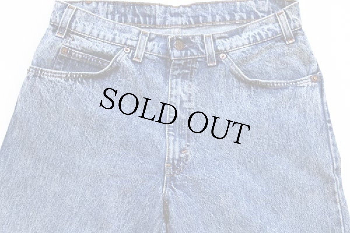 画像4: 80s USA製 Levi'sリーバイス 550 ケミカルウォッシュ デニムパンツ w32 L32★アシッド (4)