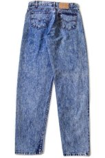 画像3: 80s USA製 Levi'sリーバイス 550 ケミカルウォッシュ デニムパンツ w32 L32★アシッド (3)