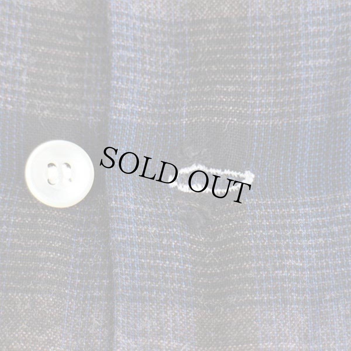 画像8: 60s PENNEY'S TOWNCRAFT オンブレチェック レーヨン オープンカラーシャツ M (8)