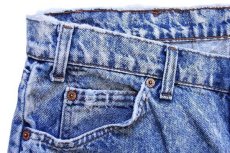 画像8: 80s USA製 Levi'sリーバイス 505 ケミカルウォッシュ デニムパンツ w38 L34★アシッド (8)