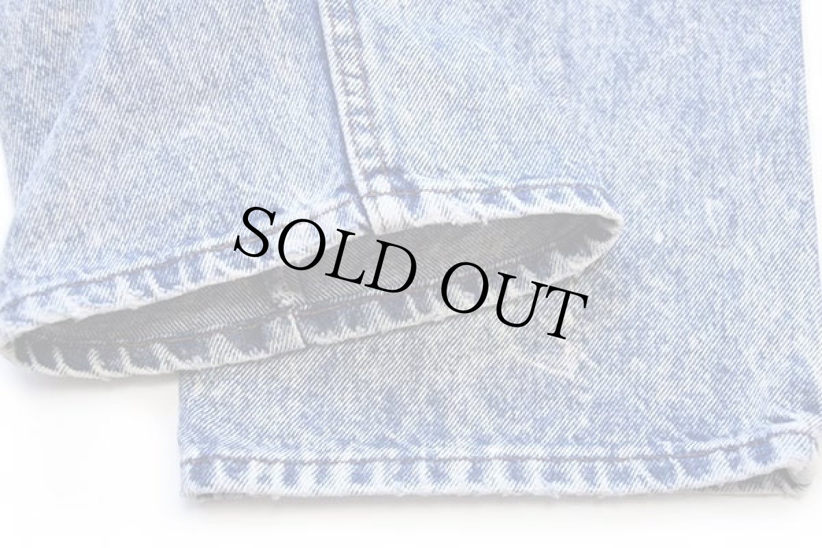 画像9: 80s USA製 Levi'sリーバイス 505 ケミカルウォッシュ デニムパンツ w38 L34★アシッド (9)