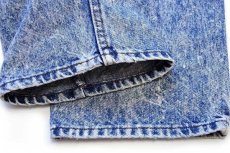 画像9: 80s USA製 Levi'sリーバイス 505 ケミカルウォッシュ デニムパンツ w38 L34★アシッド (9)