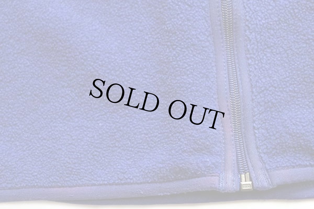 画像6: 90s USA製 patagoniaパタゴニア ワンポイント フリースベスト 青 L (6)