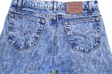 画像5: 80s USA製 Levi'sリーバイス 505 ケミカルウォッシュ デニムパンツ w36★アシッド (5)