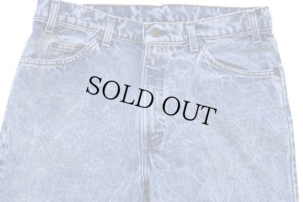 画像4: 80s USA製 Levi'sリーバイス 511 ケミカルウォッシュ デニムパンツ w36 L32★アシッド (4)