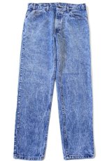 画像2: 80s USA製 Levi'sリーバイス 511 ケミカルウォッシュ デニムパンツ w36 L32★アシッド (2)