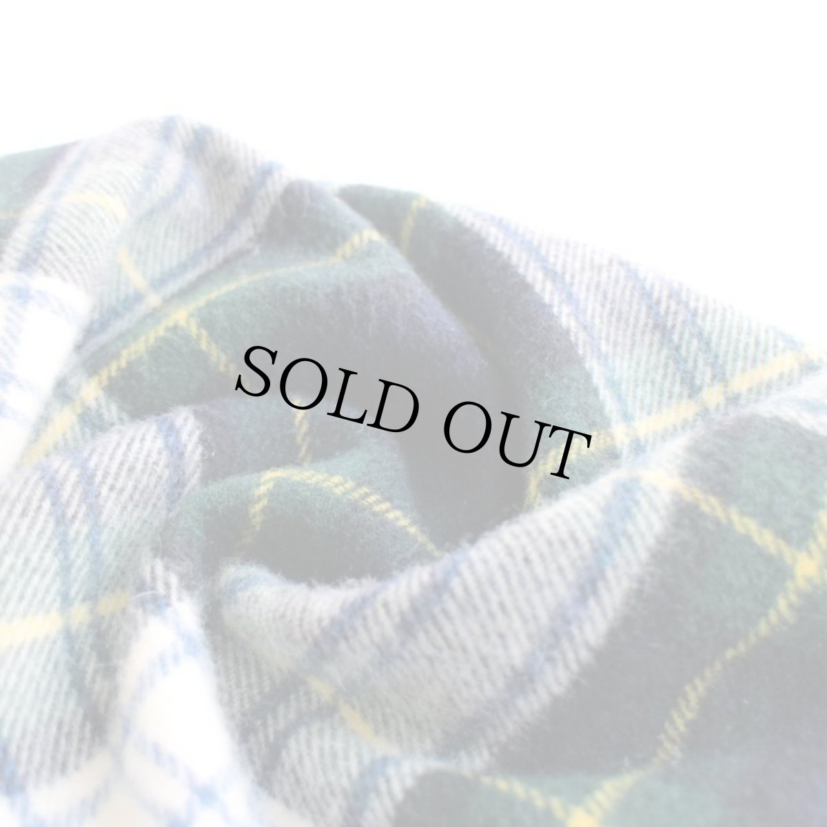 画像4: イタリア製 ラルフローレン MERCER RL POLO TEAM ユニオンジャック 刺繍 タータンチェック ラムウール マフラー (4)