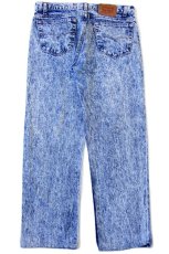 画像3: 80s USA製 Levi'sリーバイス 505 ケミカルウォッシュ デニムパンツ w36★アシッド (3)