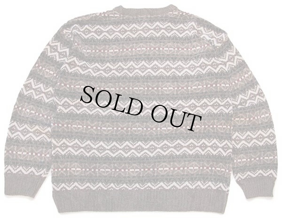 画像2: 90s DOCKERSドッカーズ フェアアイル柄 レーヨン×アクリルニット セーター L★Levi'sリーバイス (2)