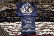 画像4: 90s DOCKERSドッカーズ フェアアイル柄 レーヨン×アクリルニット セーター L★Levi'sリーバイス (4)