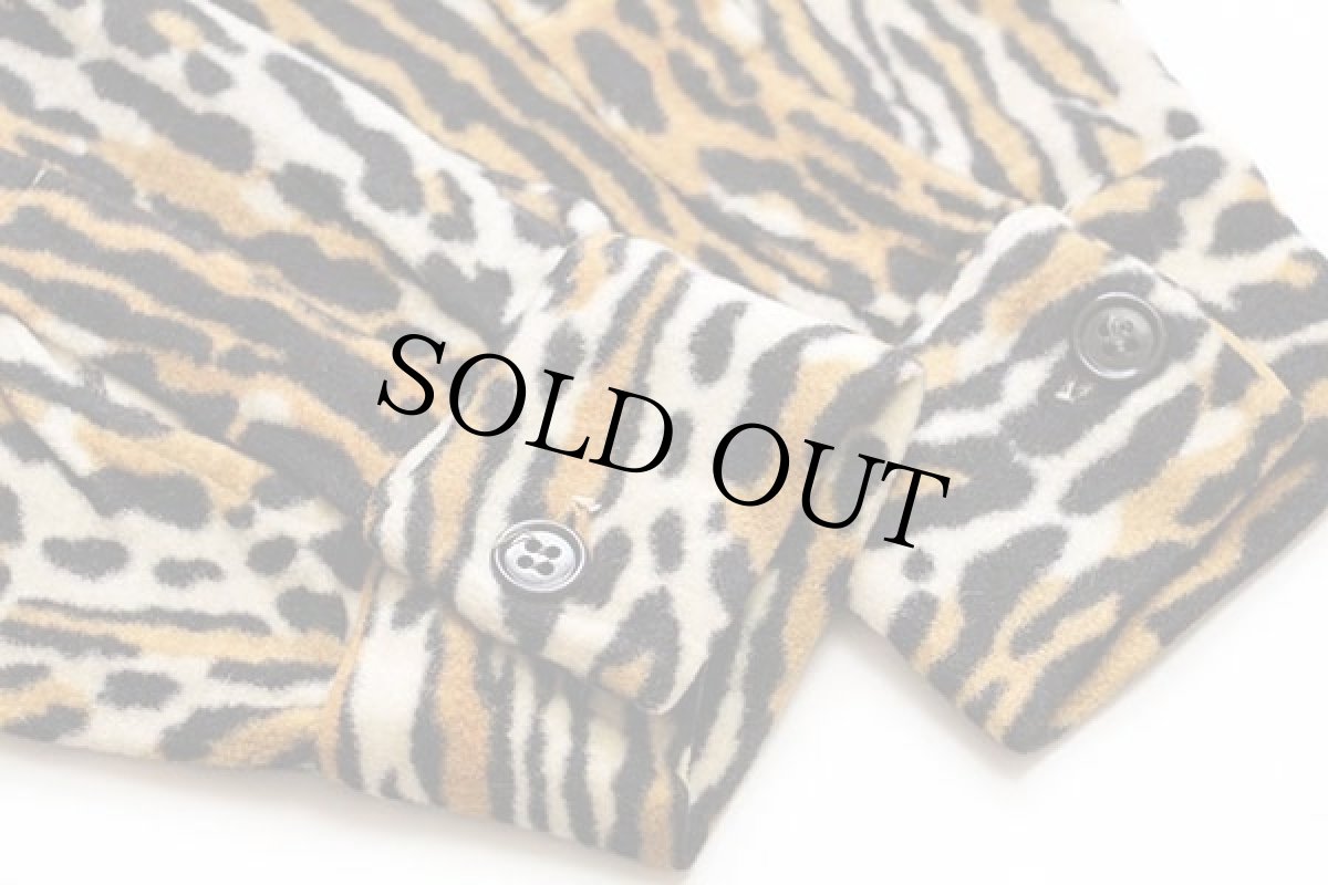 画像7: 50s USA製 DEL MAR レオパード柄 オープンカラーシャツ M★A (7)