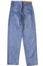 画像3: 90s USA製 Levi'sリーバイス 550 ケミカルウォッシュ デニムパンツ w31 L32★アシッド (3)