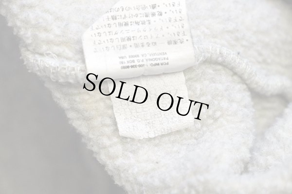 画像5: 00s patagoniaパタゴニア シンチラ フリース スナップT オートミール S (5)