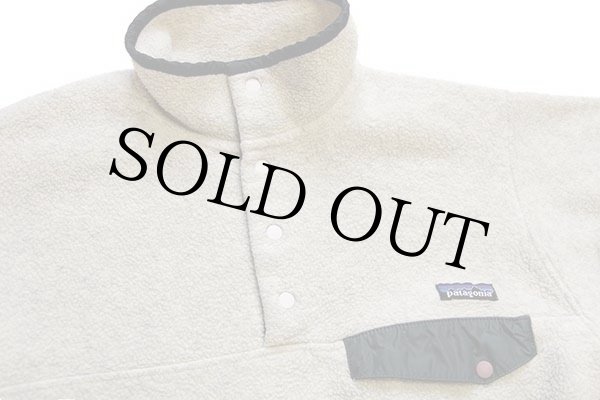 00s patagoniaパタゴニア シンチラ フリース スナップT オートミール S
