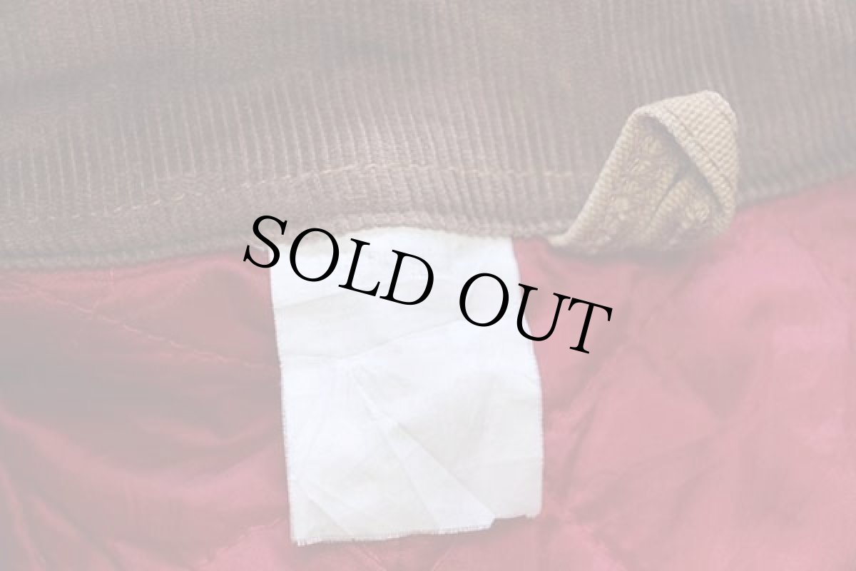 画像5: 90s carharttカーハート キルティングライナー ダック地 オールインワン 茶★つなぎ (5)