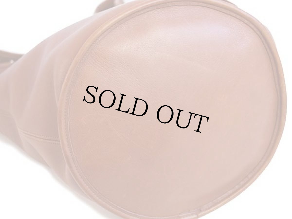 画像6: USA製 COACH オールド コーチ バケツ型 レザー ショルダーバッグ 茶 大★9085 (6)