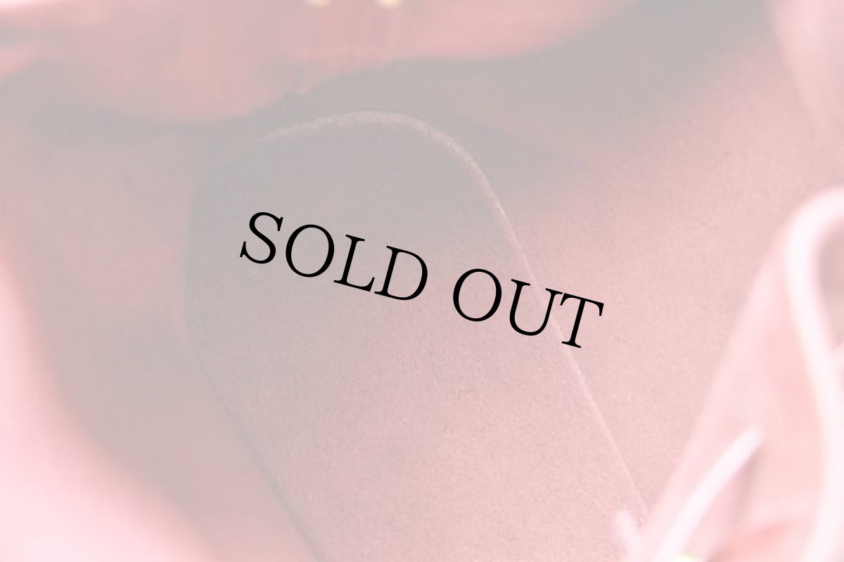 画像8: USA製 COACH オールド コーチ 巾着 レザー ショルダーバッグ 赤★9952 (8)