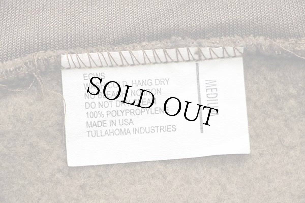 画像4: USA製 米軍 ハイネック フリーダムスリーブ 裏起毛 アンダーシャツ コヨーテブラウン M (4)