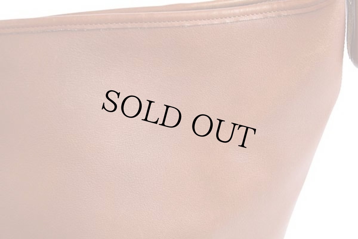 画像8: USA製 COACH オールド コーチ バケツ型 レザー ショルダーバッグ 茶 大★9085 (8)