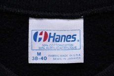 画像4: 90s Hanes DISNEYディズニー ドナルドダック スウェット 黒 M (4)