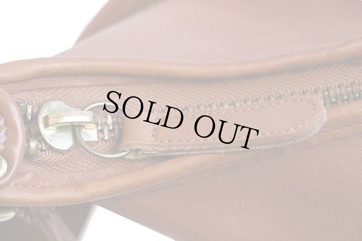 画像5: USA製 COACH オールド コーチ バケツ型 レザー ショルダーバッグ 茶 大★9085 (5)