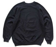 画像2: 90s Hanes DISNEYディズニー ドナルドダック スウェット 黒 M (2)