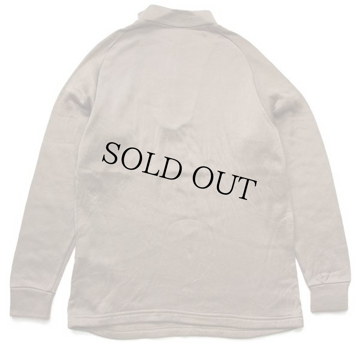 画像2: 90s 米軍 ハイネック フリーダムスリーブ 裏起毛 アンダーシャツ コヨーテブラウン L (2)