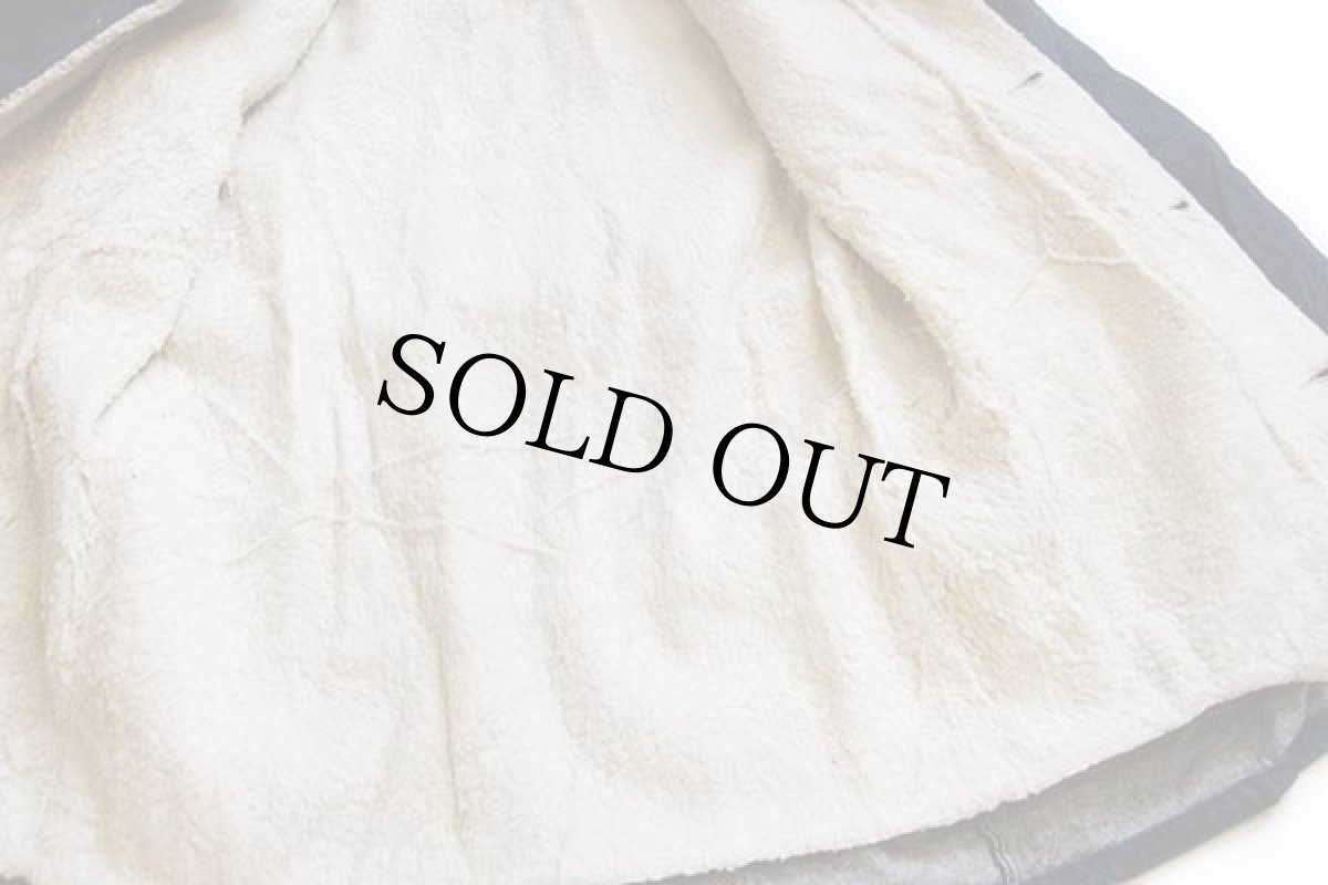 画像5: 70s USA製 Leeリー STORM RIDERストームライダー ボアライナー デニム ランチコート L (5)