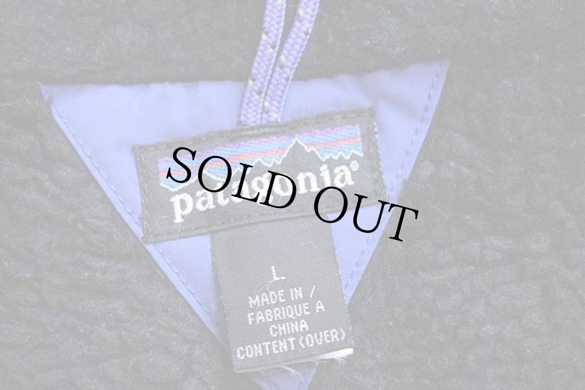 画像4: 90s patagoniaパタゴニア パイル フリースライナー ナイロン インファーノジャケット 青 L (4)