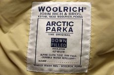 画像5: 00s USA製 WOOLRICH JOHN RICH&BROS. ウールリッチ コヨーテファー アークティックパーカー ダウンコート 紺 フェード M★B-9タイプ (5)