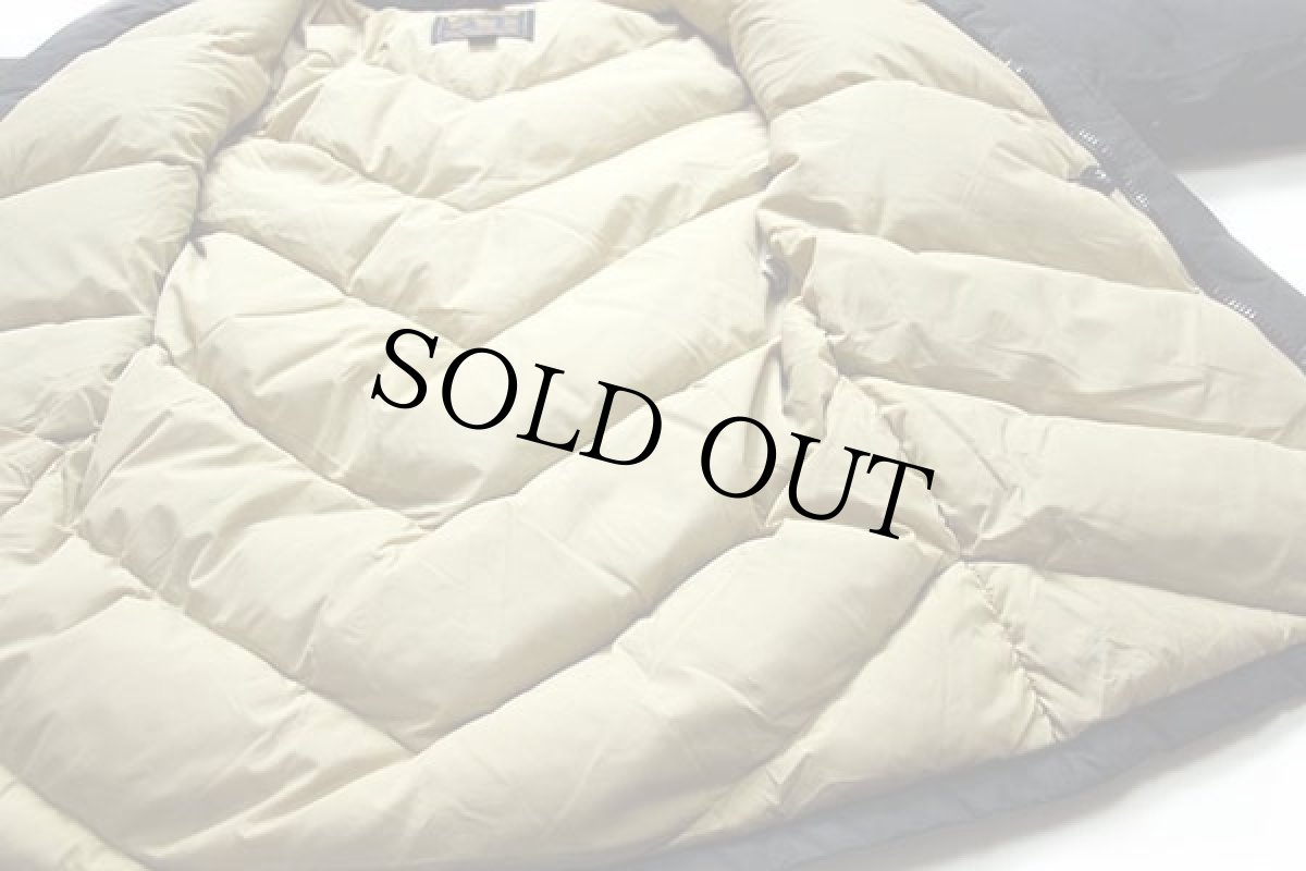 画像6: 00s USA製 WOOLRICH JOHN RICH&BROS. ウールリッチ コヨーテファー アークティックパーカー ダウンコート 紺 フェード M★B-9タイプ (6)