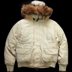 画像1: WOOLRICH JOHN RICH&BROS. ウールリッチ コヨーテファー アークティックジャケット ダウンパーカー ベージュ XL (1)