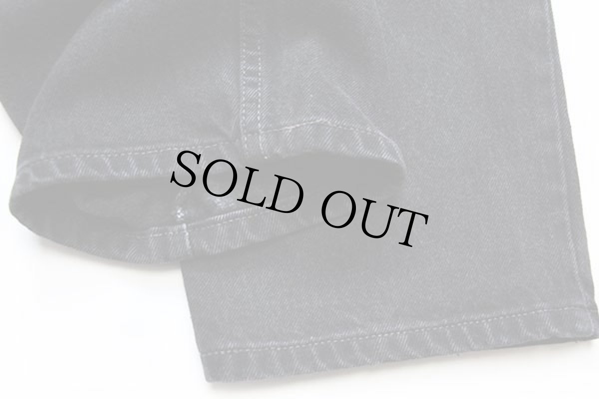 画像8: 90s メキシコ製 Levi'sリーバイス 550 ブラック デニムパンツ w33 L34 (8)