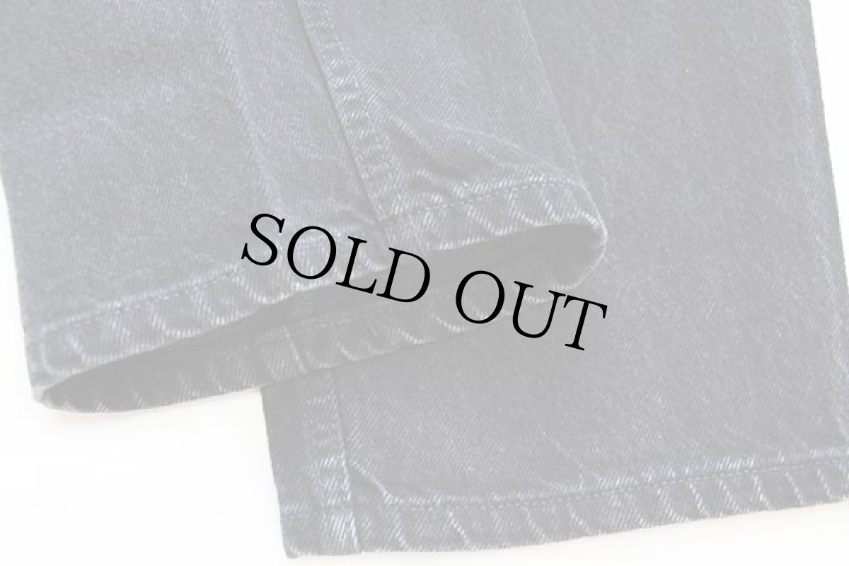 画像8: 90s カナダ製 Levi'sリーバイス 550 ブラック デニムパンツ w40 L32★125 ユーロ (8)