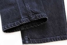 画像8: 90s カナダ製 Levi'sリーバイス 550 ブラック デニムパンツ w40 L32★125 ユーロ (8)