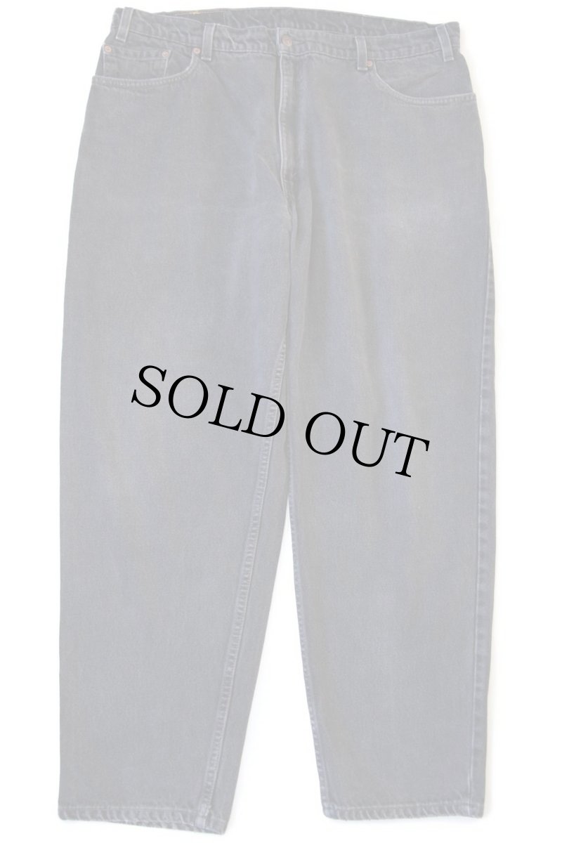 画像2: 90s USA製 Levi'sリーバイス 560 ブラック デニムパンツ w40 L30★25 (2)