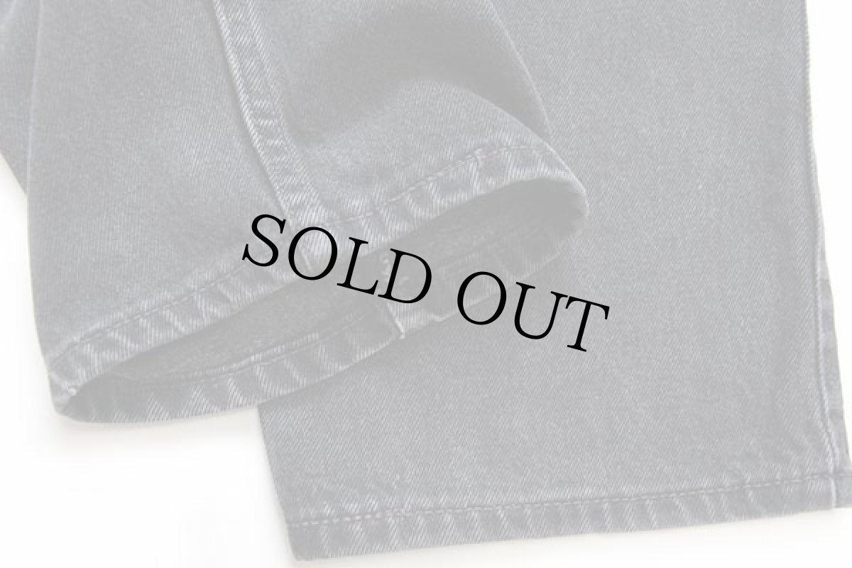 画像8: 90s USA製 Levi'sリーバイス 550 ブラック デニムパンツ w40 L32★124 (8)