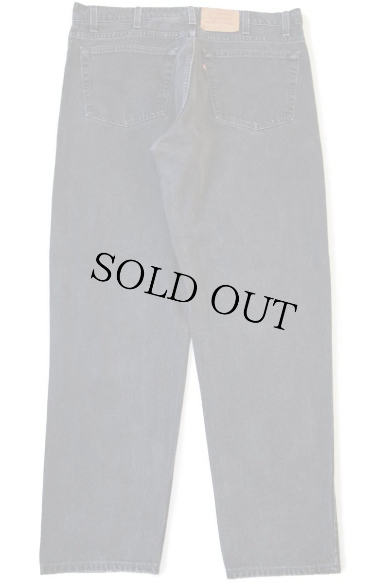 画像3: 90s USA製 Levi'sリーバイス 550 ブラック デニムパンツ w40 L32★124 (3)