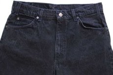 画像4: 90s Levi'sリーバイス 550 ブラック デニムパンツ w34 L32★123 (4)