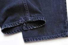 画像8: 90s USA製 Levi'sリーバイス 560 ブラック デニムパンツ w40 L30★25 (8)