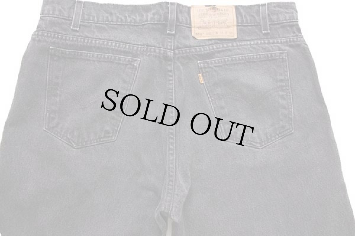 画像5: 90s Levi'sリーバイス 550 ブラック デニムパンツ w38 L30★135 (5)