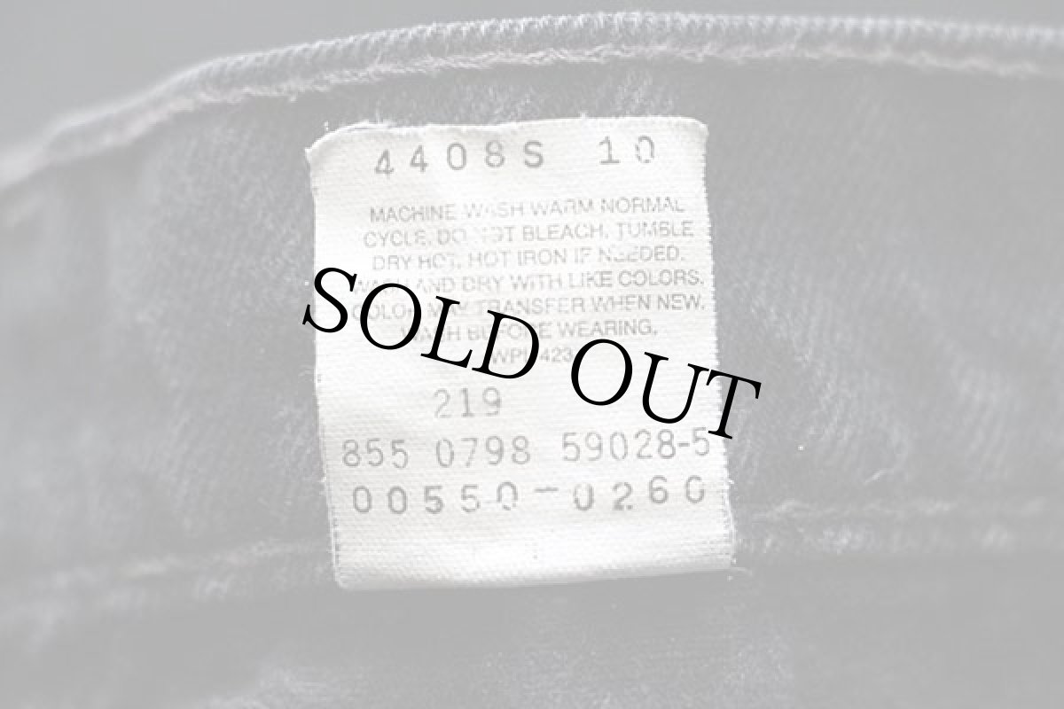 画像7: 90s メキシコ製 Levi'sリーバイス 550 ブラック デニムパンツ w33 L34 (7)