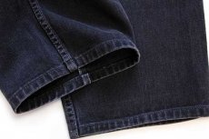 画像8: 00s USA製 Levi'sリーバイス 550 ブラック デニムパンツ w44 L32★127 (8)