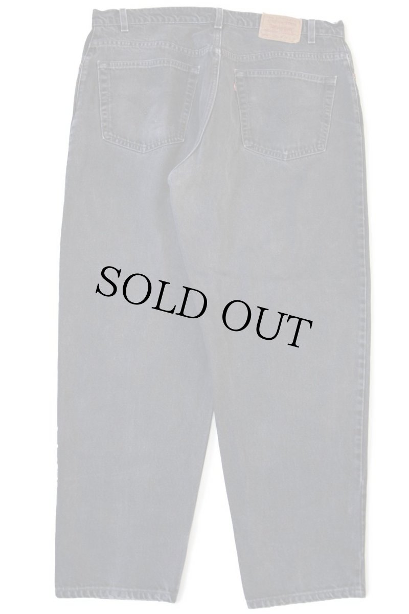 画像3: 90s USA製 Levi'sリーバイス 560 ブラック デニムパンツ w40 L30★25 (3)