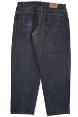 画像3: 90s USA製 Levi'sリーバイス 560 ブラック デニムパンツ w40 L30★25 (3)