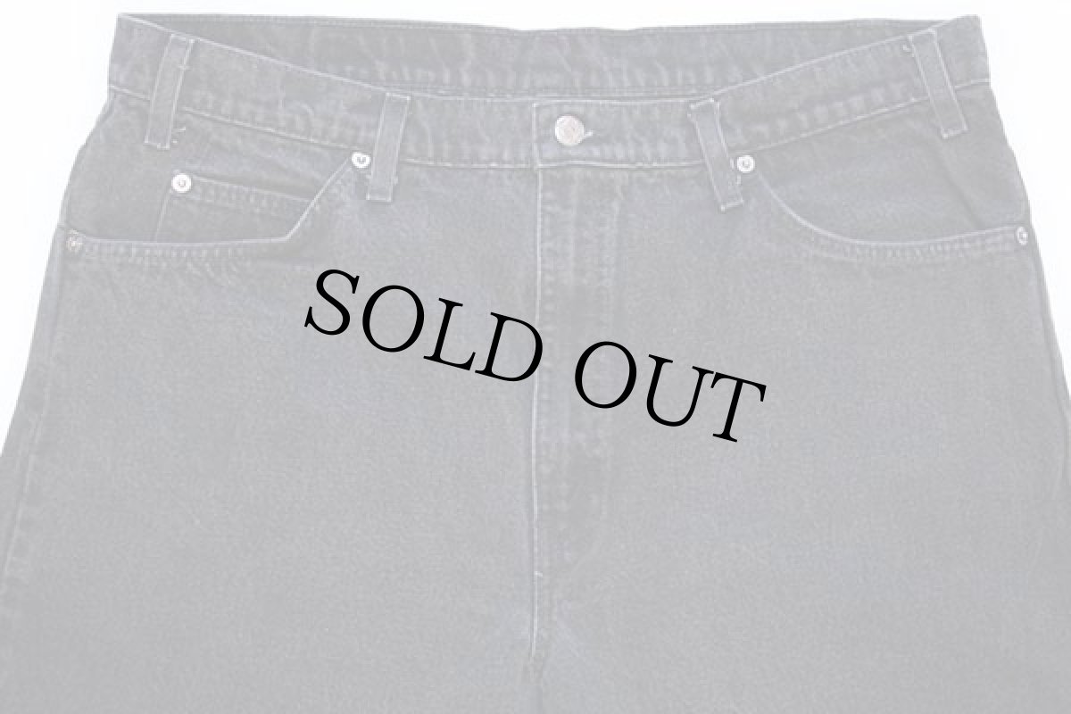 画像4: 90s Levi'sリーバイス 550 ブラック デニムパンツ w38 L30★91 (4)