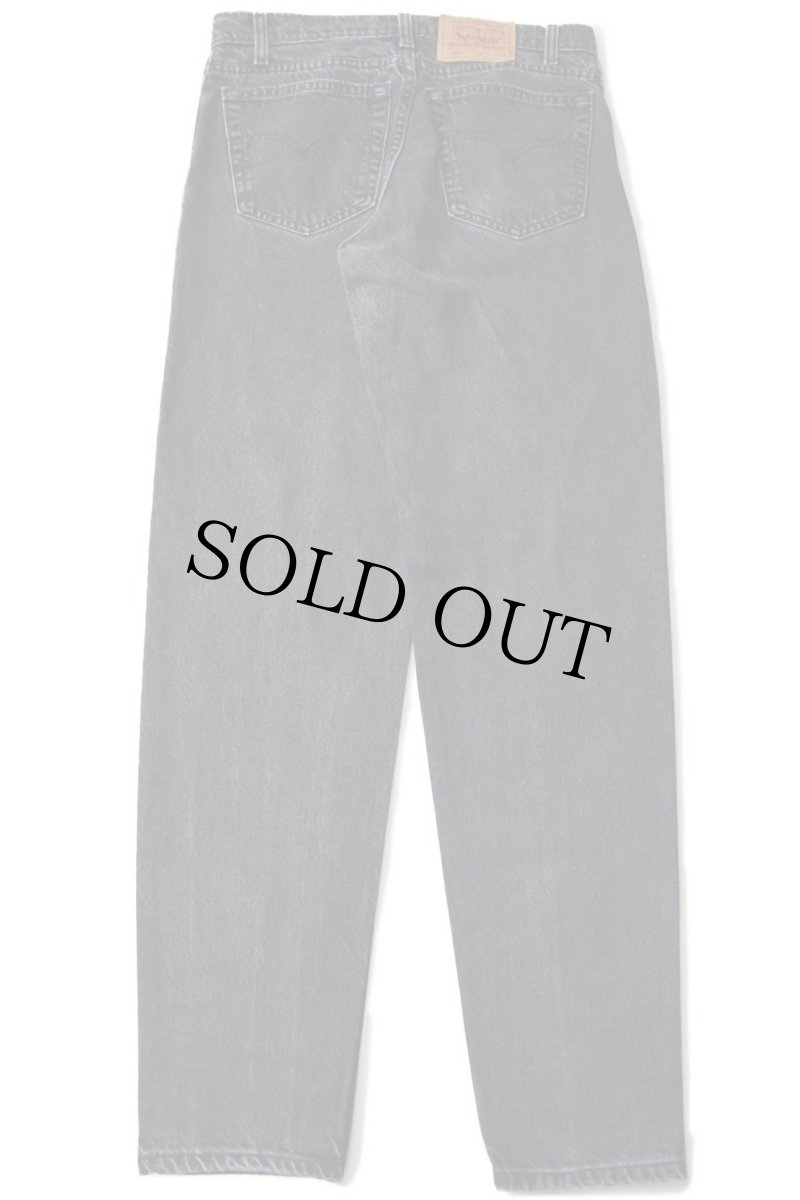 画像3: 90s カナダ製 Levi'sリーバイス 550 ブラック デニムパンツ w32 L34 (3)