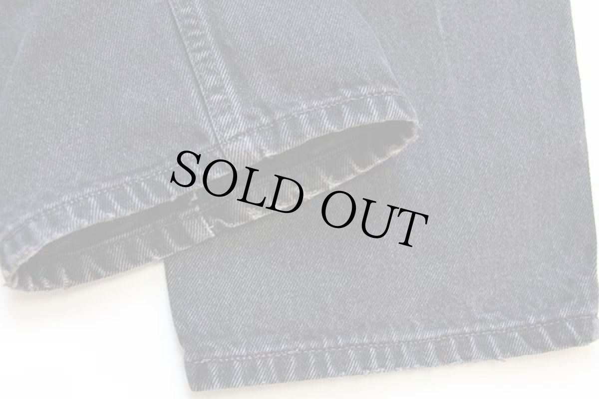 画像7: 90s メキシコ製 Levi'sリーバイス 550 ブラック デニムパンツ w36 L32★90 (7)