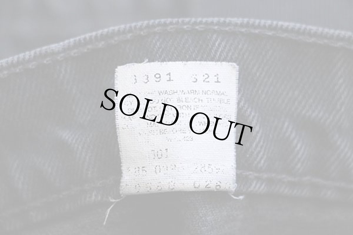 画像7: 90s USA製 Levi'sリーバイス 560 ブラック デニムパンツ w40 L30★25 (7)